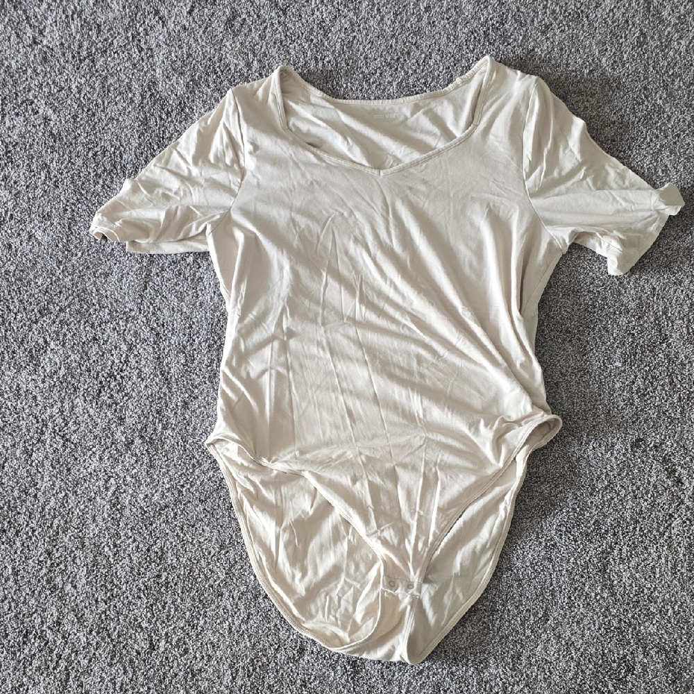 Old Navy Cream Bodysuit for Women